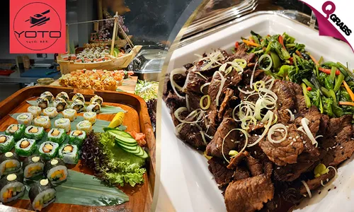 Japanese Dinner Buffet at Yoto Sushi Bar!